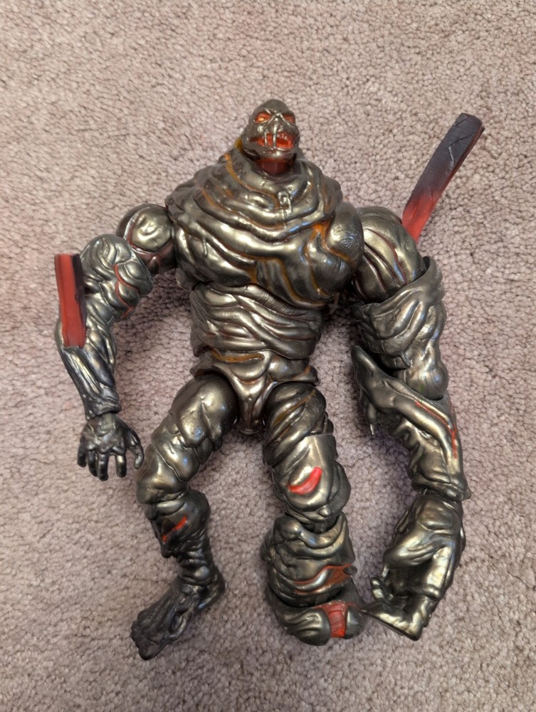 Marvel Legends Molten Man BAF Figure Complete – Spider-man Free Shipping