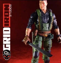 1:12 Machete w/ Sheath or G.I. Joe Classified Marvel Legends 6” Weapons GA91