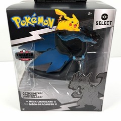 Pokemon Select 6” Mega Charizard X Figure Trainer Team Series – Ships Free