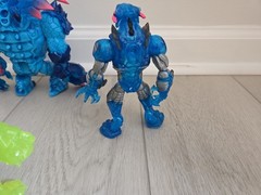 Lot 4 Mr Beast Lab Panther Action Figure Collector Toy Mutant Blue Gray Green