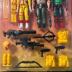 Toy Island Rambo Enemy Attack Figure Set
