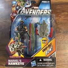 Hasbro The Avengers Comic Series Hawkeye Snap-Out Bow 2011 New Action Figure