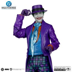 DC Multiverse McFarlane Edition Joker (Batman 1989) 7″ Figure w FREE POSTER