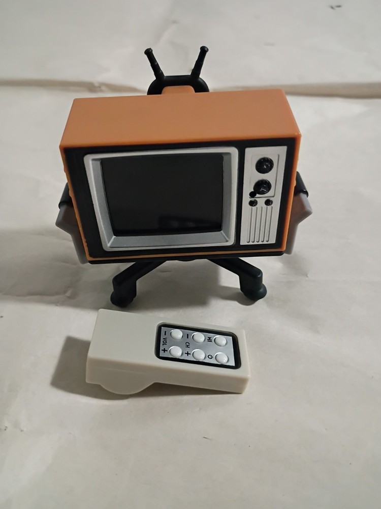 Tiny Tv Classics Jaws Edition Collectible Mini Television with Remote