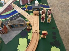 1993 Learning Curve Wooden Thomas Train Instant System Set #4! VHTF