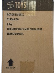 Hasbro Transformers Age of the Primes Onslaught Combaticon