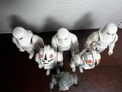 VINTAGE KENNER STAR WARS 1980 IMPERIAL HOTH ARMY AT AT COMMANDER STORMTROOPER 6