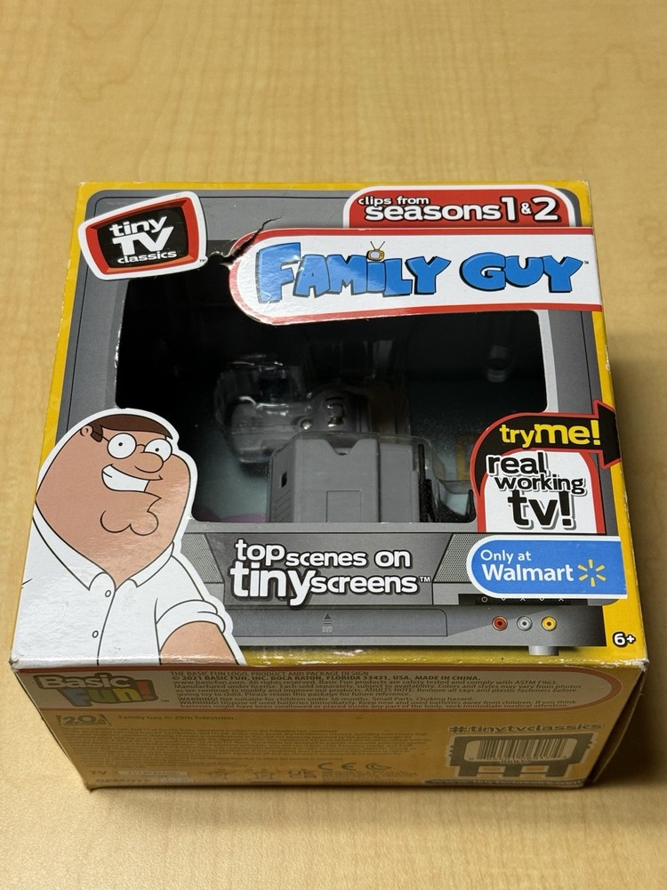 2021 Tiny TV Classics FAMILY GUY New Fast Shipping