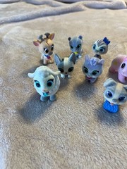 Disney Palace Pets Whisker Haven Tales Flocked Mini Figure 8 Piece Lot