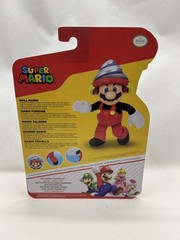 Jakks Pacific World of Nintendo Super Mario DRILL MARIO 4″ Figure w/Mushroom