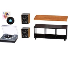 MGA’s Miniverse Real Music Record Player Mini Collectibles Mini Playable Record