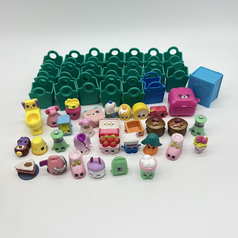 Shookins Figures Lot of 45+ Exact Figures Toys Shown Bundle Random Set Plastic