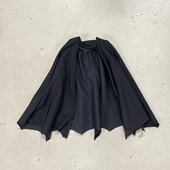 SU-MF-C-TDKB: Wired cape for McFarlane TDKR Christian Bale Batman Action Figure