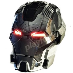 Iron Man MK17 1/1 Wearable Cosplay Mask Helmet Silver English Voice-control Prop