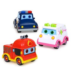 Pinkfong Super Rescue Car Police Ambulance Fire Truck Melody Korean Songs Toy