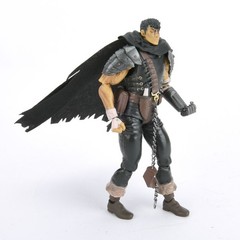Berserk Guts Black Swordsman PVC 6″ Action Figure Model Toy w/Accessories New