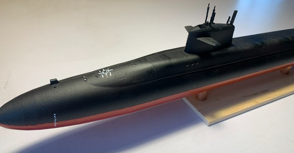 USS James Madison (SSBN-627) James Madison Class Submarine 1:200 scale