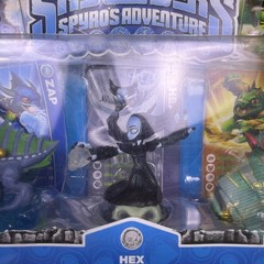 Skylanders Spyro’s Adventure 3-pack ZAP, HEX & DINO-RANG Open Box New