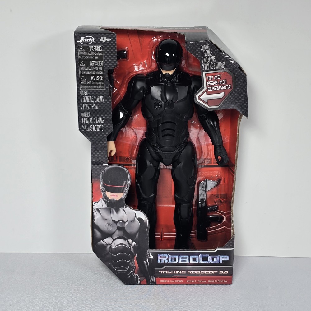 TALKING ROBO COP 3.0 NEW IN BOX by JADA TOYS Needs Batteries Replaced