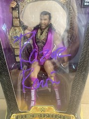 Mattel Defining Moments Razor Ramon Autographed WWE Action Figure 2014