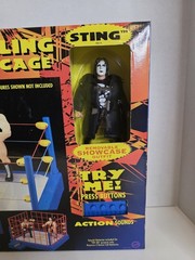 KMART EXCLUSIVE ORIGINAL SAN FRANCISCO TOYMAKERS WCW WRESTLING RING WITH STING