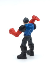 2.25″ Blue & Black Figure w/ Magnet in Glove & Foot – Magforce 1997 Toys R Us