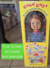 Child’s Play Good Guys Doll TRUE 1:1 Screen Accurate Box Trick-Or-Treat Studios
