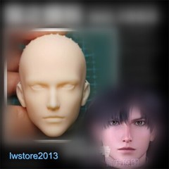 1:6 1:12 1:18 Anime Boy Man Head Sculpt For 12″ 6″ 3.75″ Male Action Figure Body
