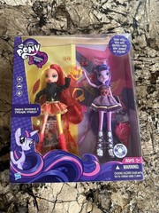 MLP My Little Pony Equestria Girls Sunset Shimmer & Twilight Sparkle 2 Pack New