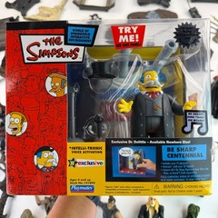 Simpsons WOS Be Sharp Centennial Playmates Exclusive Dolittle Wiggum Figure 2003