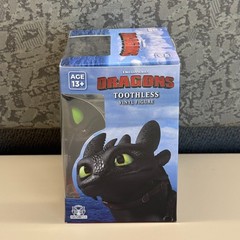 Culturefly DreamWorks Dragons Toothless Sitting Collectible Vinyl Figure NEW