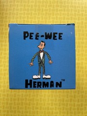 2000 VINTAGE NIB PEE-WEE HERMAN PLAYHOUSE BOBBING BOBBLE HEAD