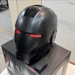 Autoking Iron Man Helmet MK5 1/1 Voice-controlled Mask Transform Cosplay Prop US