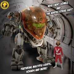 Mezco One: 12 Collective Void Cadet Gomez 6″ Figure Vortex Strike Mech Suit 1/12