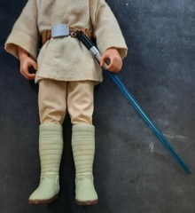 1992 Hasbro Star Wars Luke Skywalker 12″ Action Figure with Lightsaber