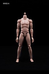 MX02-A 1/6 Scale Europe Skin Male Figure Body Model Toy Fit For Head with Neck