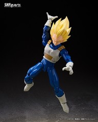 S.H.Figuarts Super Saiyan Vegeta -Dangerous Pride Bandai Dragon Ball Z USA NEW