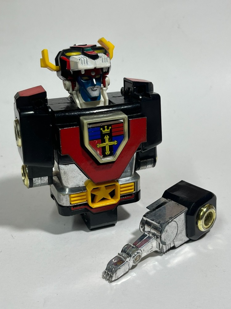 Vintage Voltron: Y & K Black Golion Force #4 – Die Cast Metal, 1981 Japan GB-36