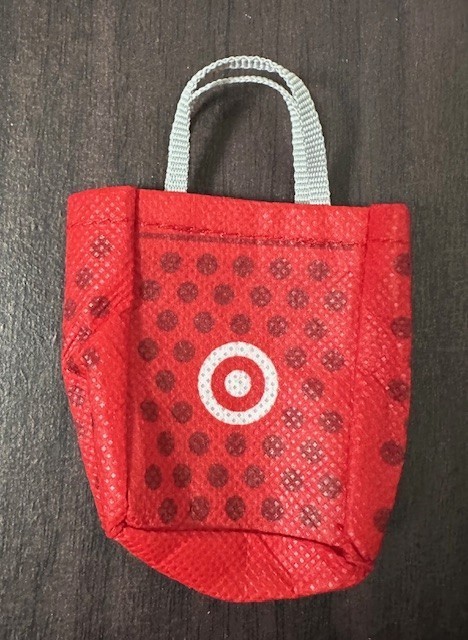 Miniverse miniature target bag 1/6 scale perfect for 12”doll