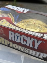 Jakks Pacific Rocky Balboa Championship Belt Boxing New In Box Rare