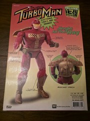 Funko TALKING TURBO MAN JINGLE ALL THE WAY Lights Sounds POSEABLE FIGURE NEW NIB