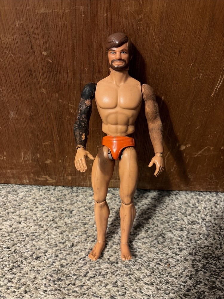MATTEL BIG JIM ORIGINAL BIG JOSH FIGURE MATCHING SKIN TONE
