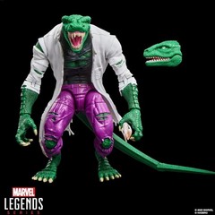 Spider-Man Marvel Legends Series Marvel’s Lizard 6″ Exclusive Figure In Hand