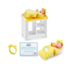 Zuru 5 Surprise My Mini Baby Yellow Cradle Bear & Blanket Series 1 NEW