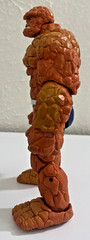 Marvel Legends The Thing Action Figure Fantastic Four Retro Wave Incomplete