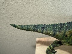 CUSTOM Jurassic World Survival Charge N Chomp Carnotaurus, Roar Running