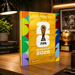 Panini Golden Album 2026 World Cup Hardcover FIFA WC Brazilian Edition
