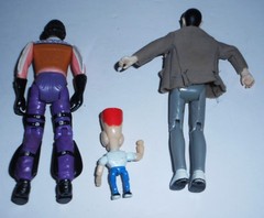 PEEWEE’S PLAYHOUSE ACTION FIGURES 1987 COWBOY CURTIS PEE WEE RANDY MATCHBOX