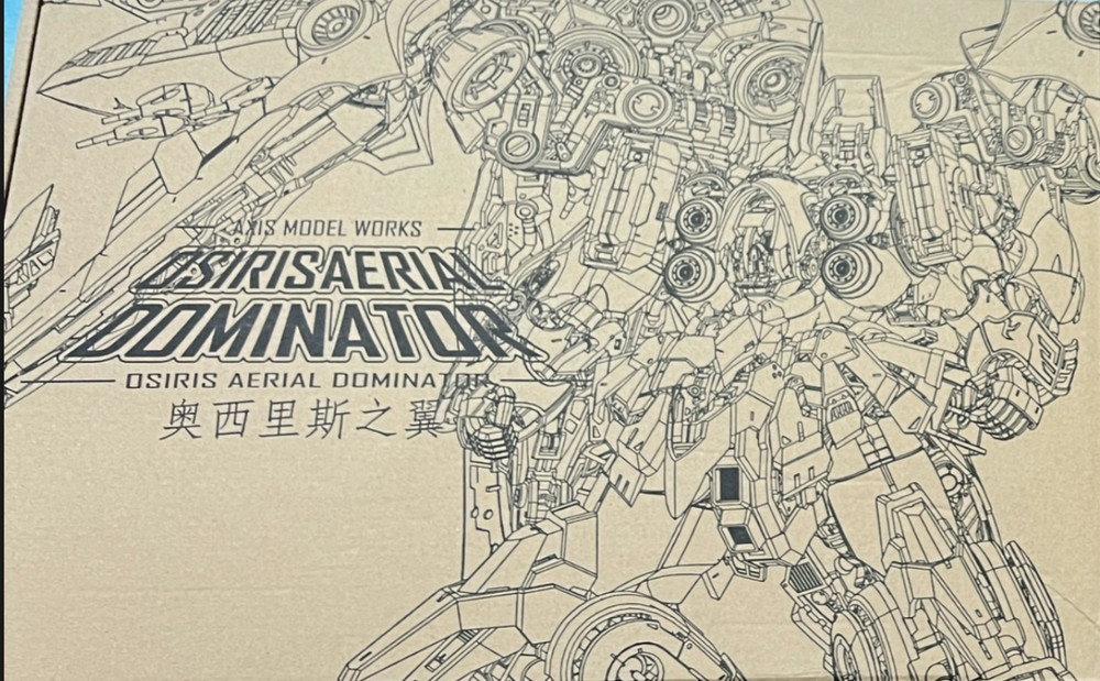 NEW Axis Model Works 1/100 Kshatriya Action Figure Model Kit Collection In Hand