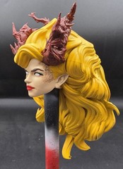 Hot Toys Custom Magik Darkchild Head 1/6 Scale Painted
